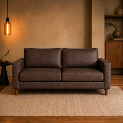 Sofá Chillán - 30% cuero natural