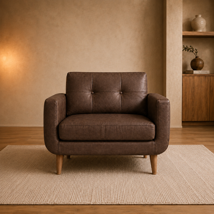 Poltrona Valencia - 30% cuero natural