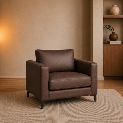 Poltrona Osorno - 30% cuero natural
