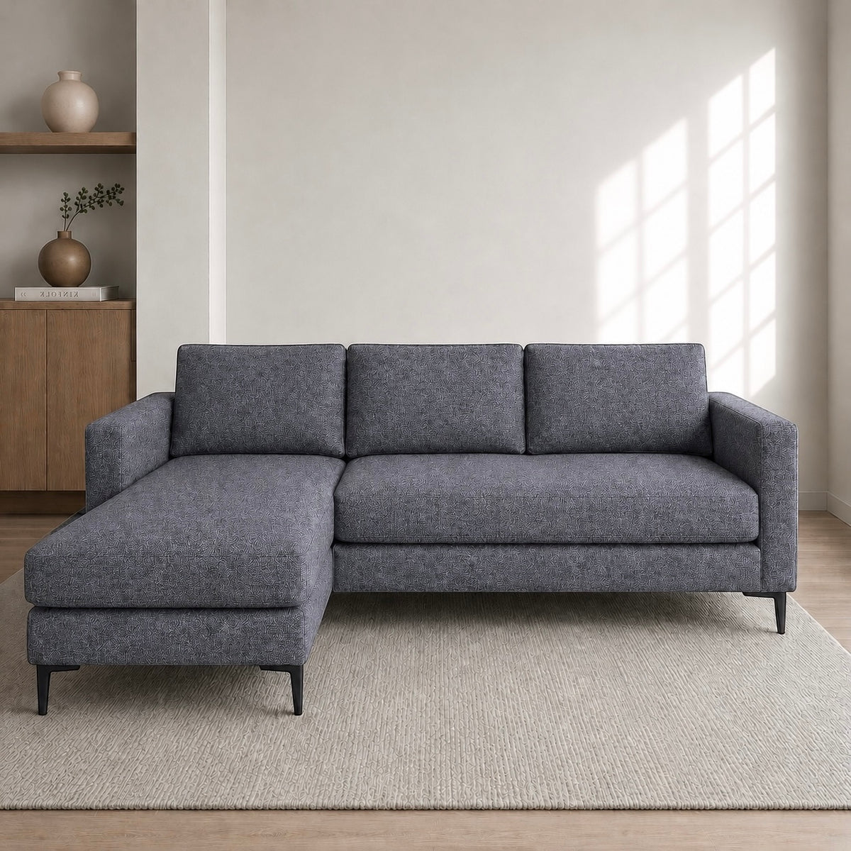 Sofá en L Osorno - Lino Hidrorepelente